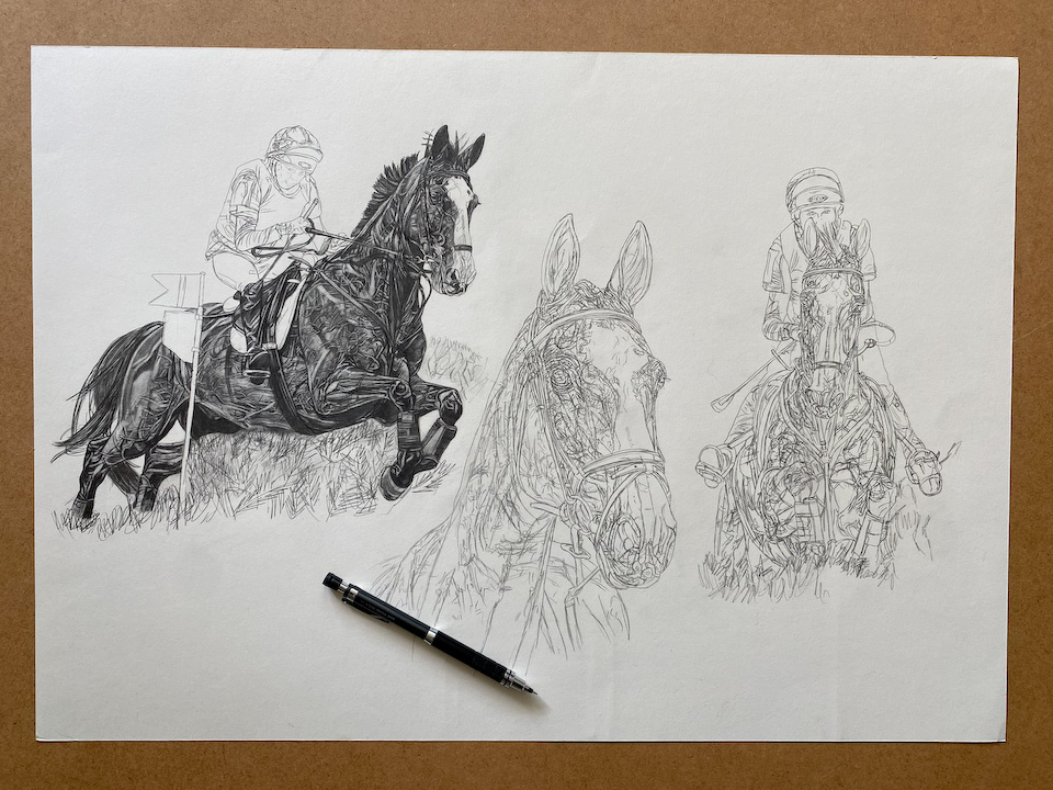 Mr. Potts. 40 x 60 cm